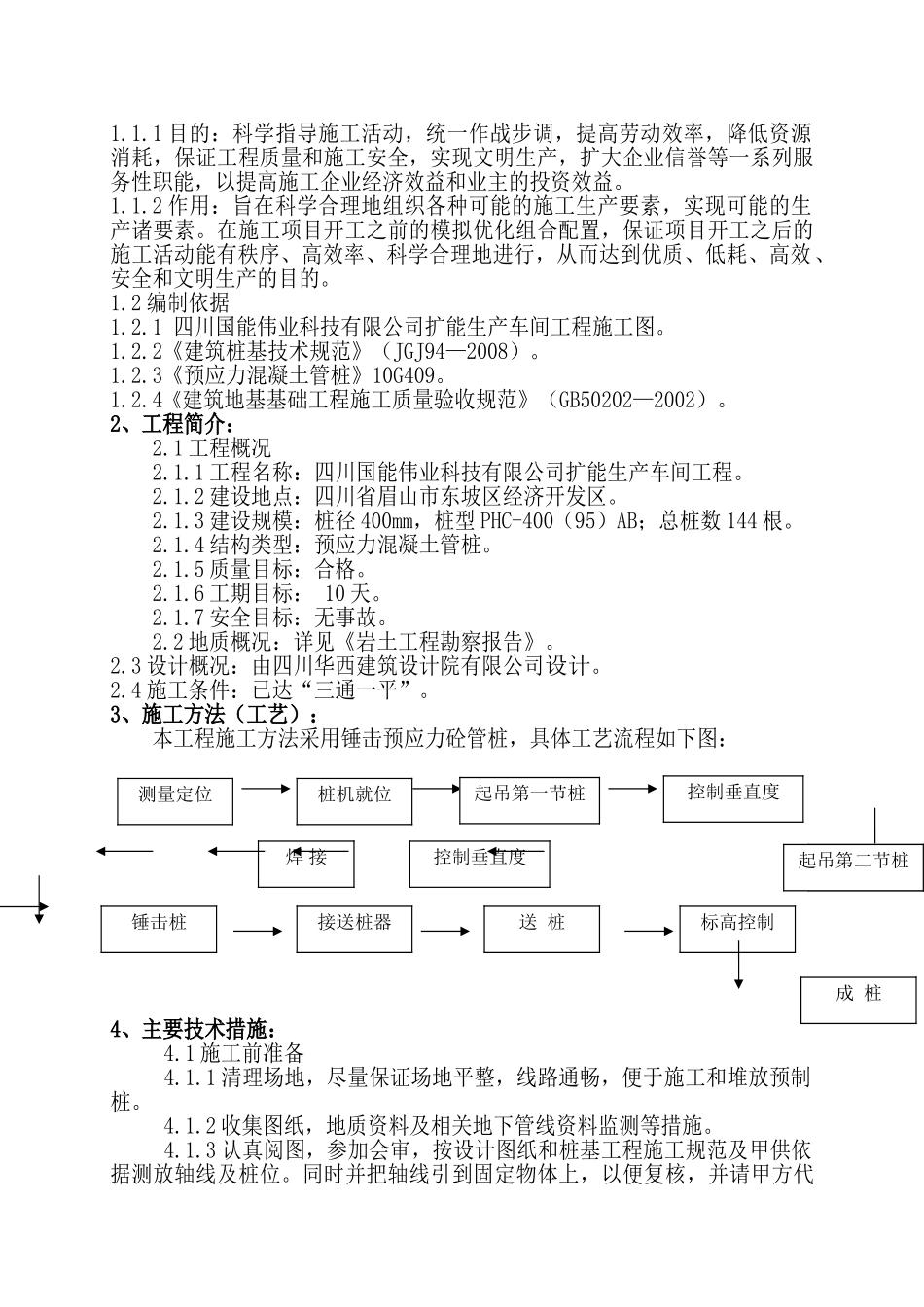 预应力砼管桩施工组织设计 3_第2页