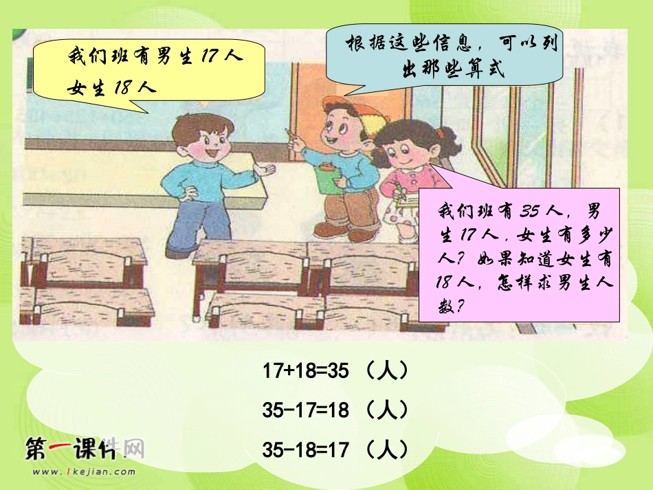 (西师大版)四年级数学上册课件_加减法的关系_第3页