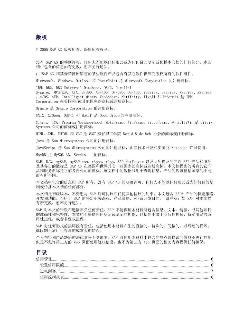 应收帐款会计信用管理Wertsch鰌fungskette_第2页