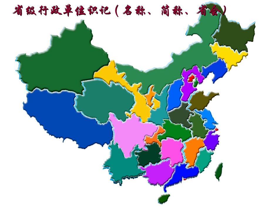 中国的地形复习课_第3页