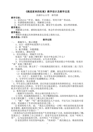 跑进家来的松鼠
