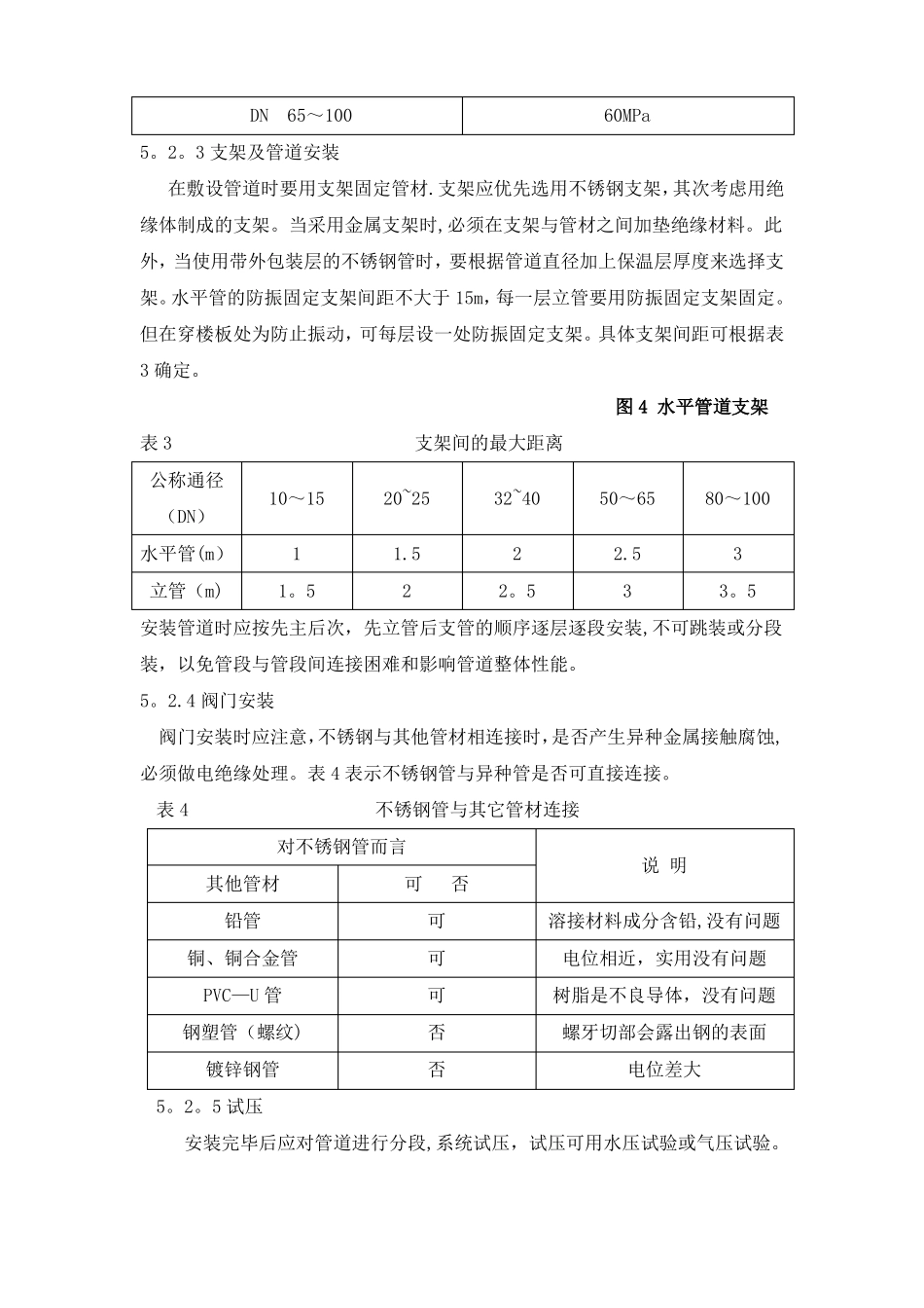 不锈钢卡压式连接施工工法_第3页