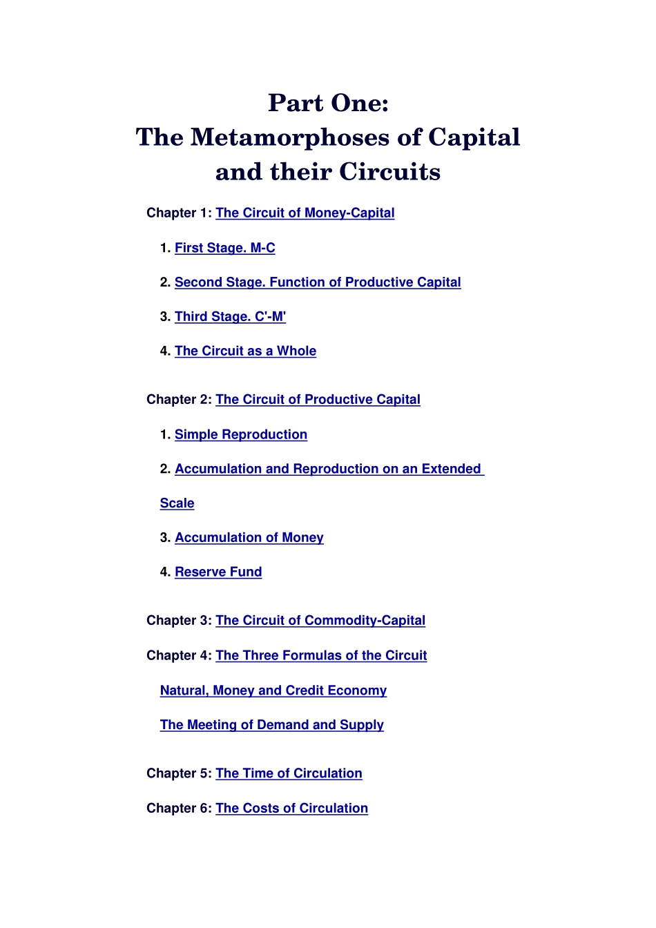 资本论英文版第二卷版本信息和目录_第2页