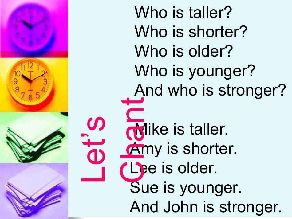 人教PEP版英语六年级下册Unit1第四课时课件_第2页