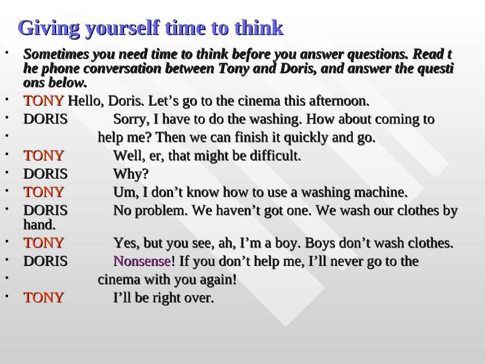 初中英语牛津上海版八年级下册第五单元口语课课件_第2页