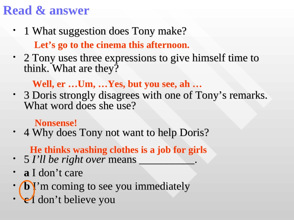 初中英语牛津上海版八年级下册第五单元口语课课件_第3页