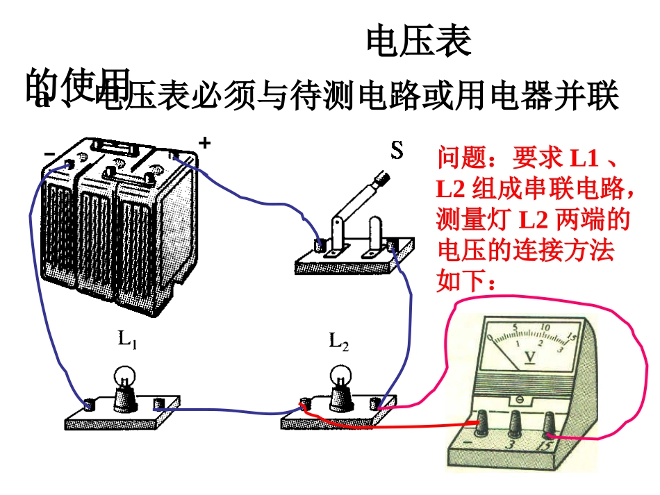 微课《电压表使用》_第1页