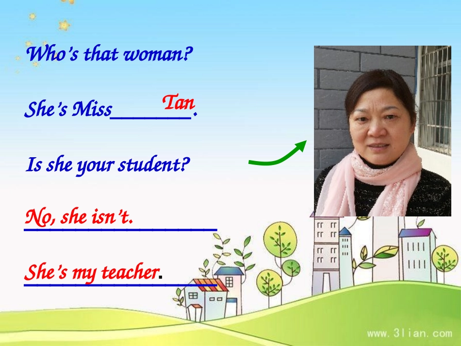 Pep小学英语三年级下Unit2Myfriend_第3页