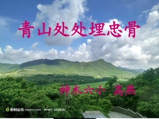 五年级语文上册第八组27青山处处埋忠骨第一课时课件