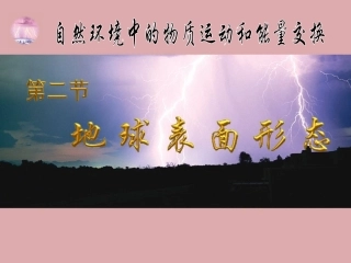 高一地理必修一地球表面形态dat