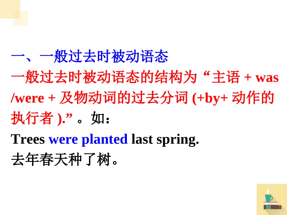 实用初中被动语态PPT_第3页
