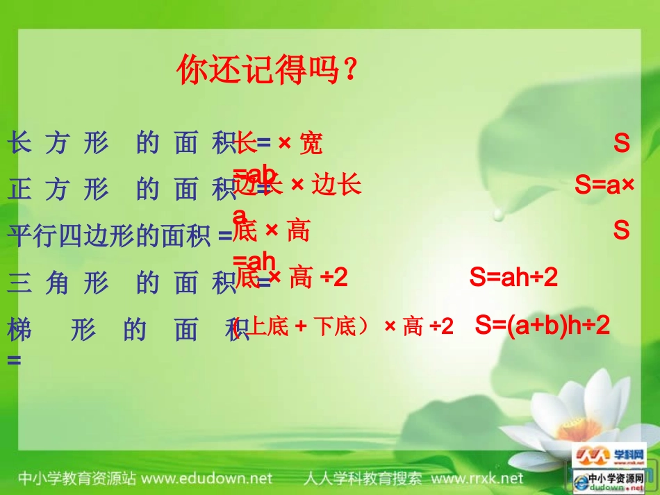 《组合图形的面积》PPT_第2页