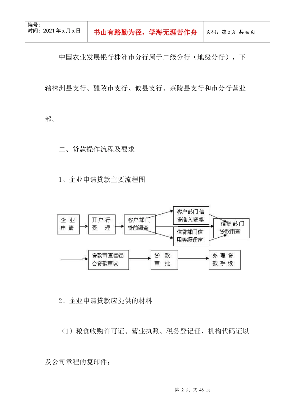 政策性银行信贷指导书_第2页
