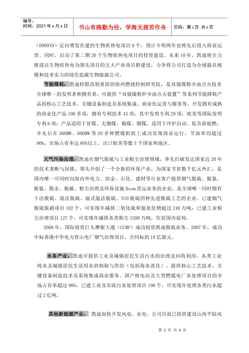 武汉凯迪控股投资有限公司_第2页