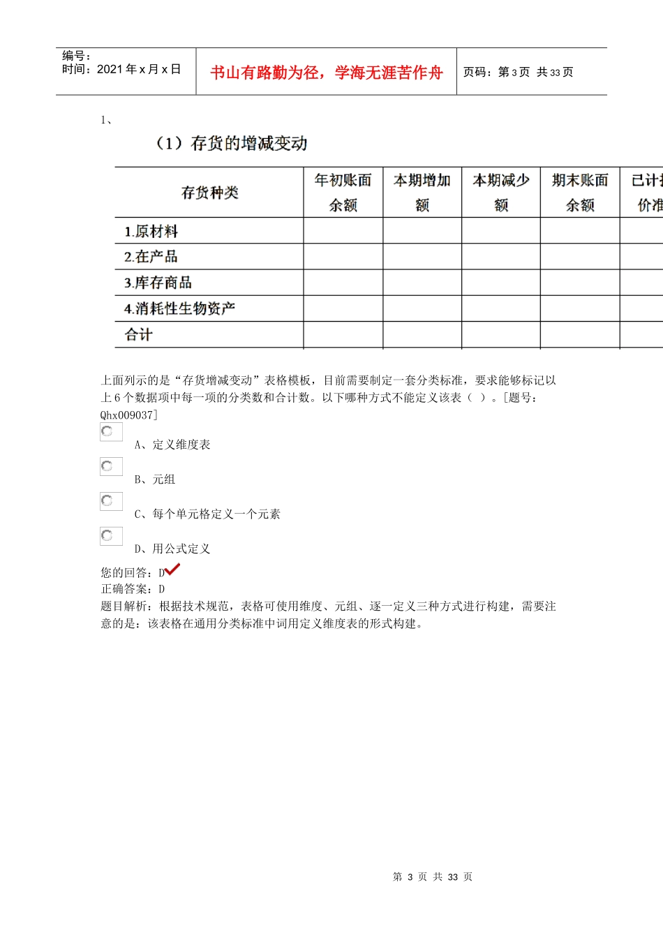 最全答案五(企业会计准则通用分类标准实施指南)_第3页