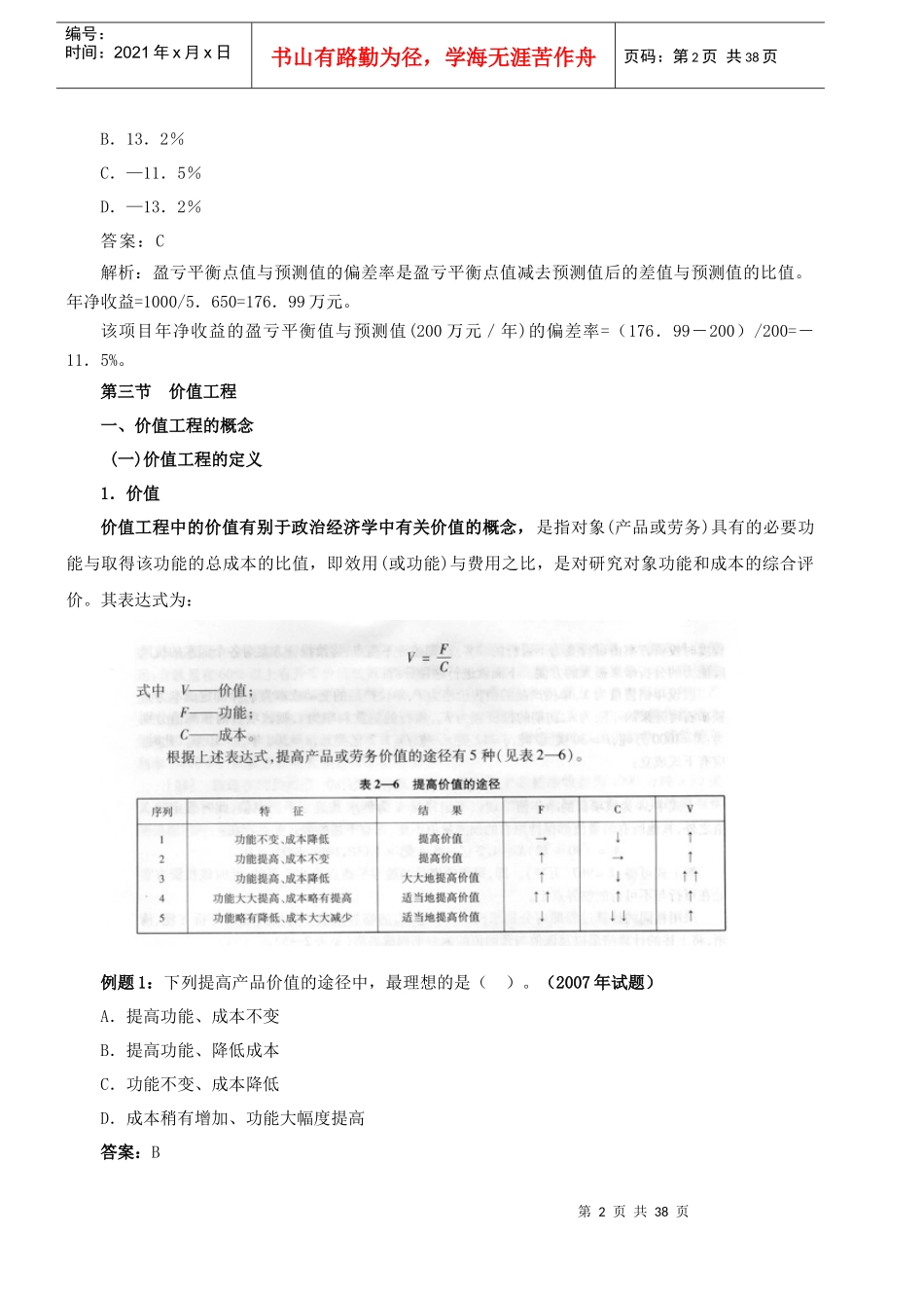 建筑经济-冲刺-4-XXXX-87873539_第2页