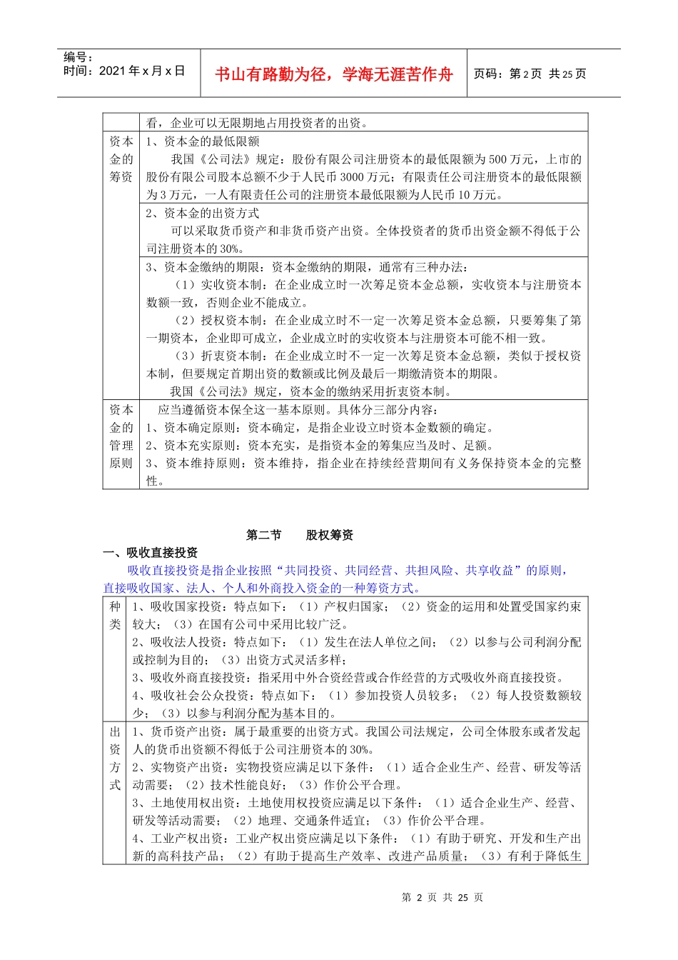 第三章课件第三章筹资管理_第2页
