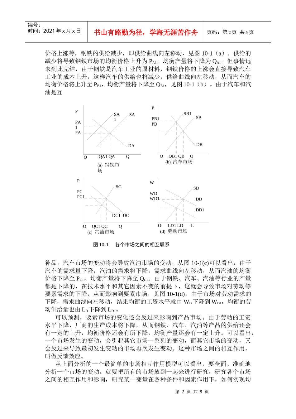 微观经济学教案（10）_第2页