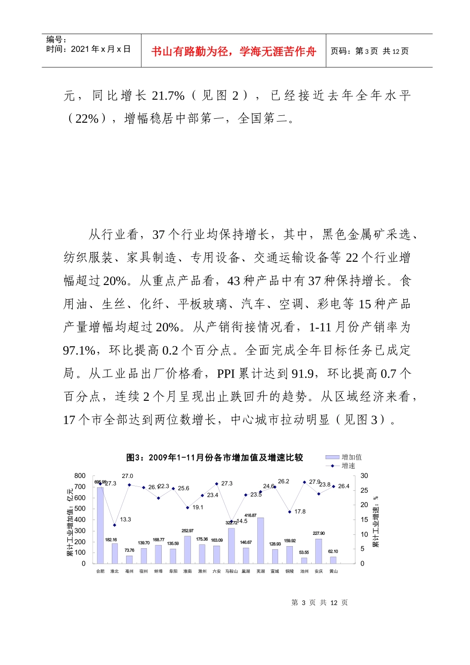在全省工业经济形势分析会上的讲话_第3页