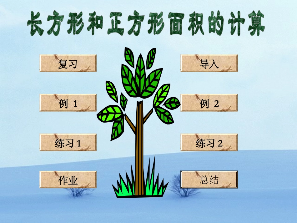 长方形和正方形面积计算课件_第2页