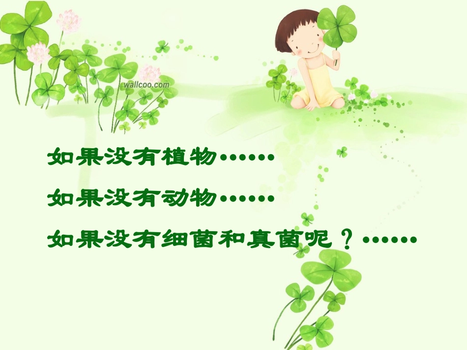 细菌和真菌在自然界中的作用_第1页