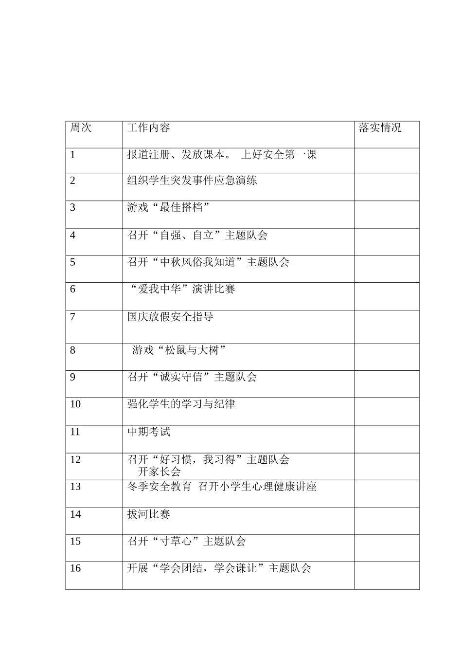 2012--2013六年级班主任工作计划_第3页
