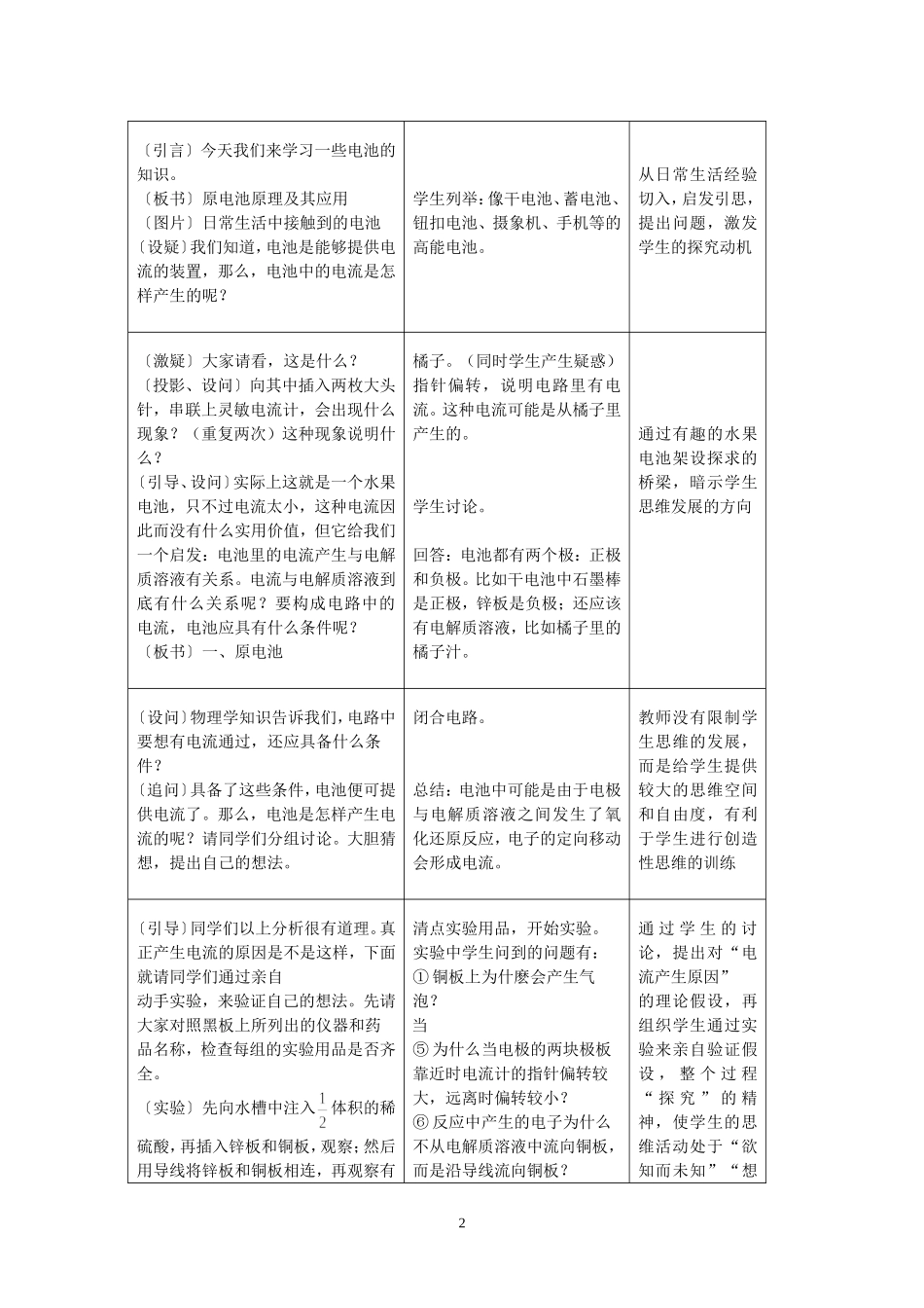 改进后原电池-教案_第2页