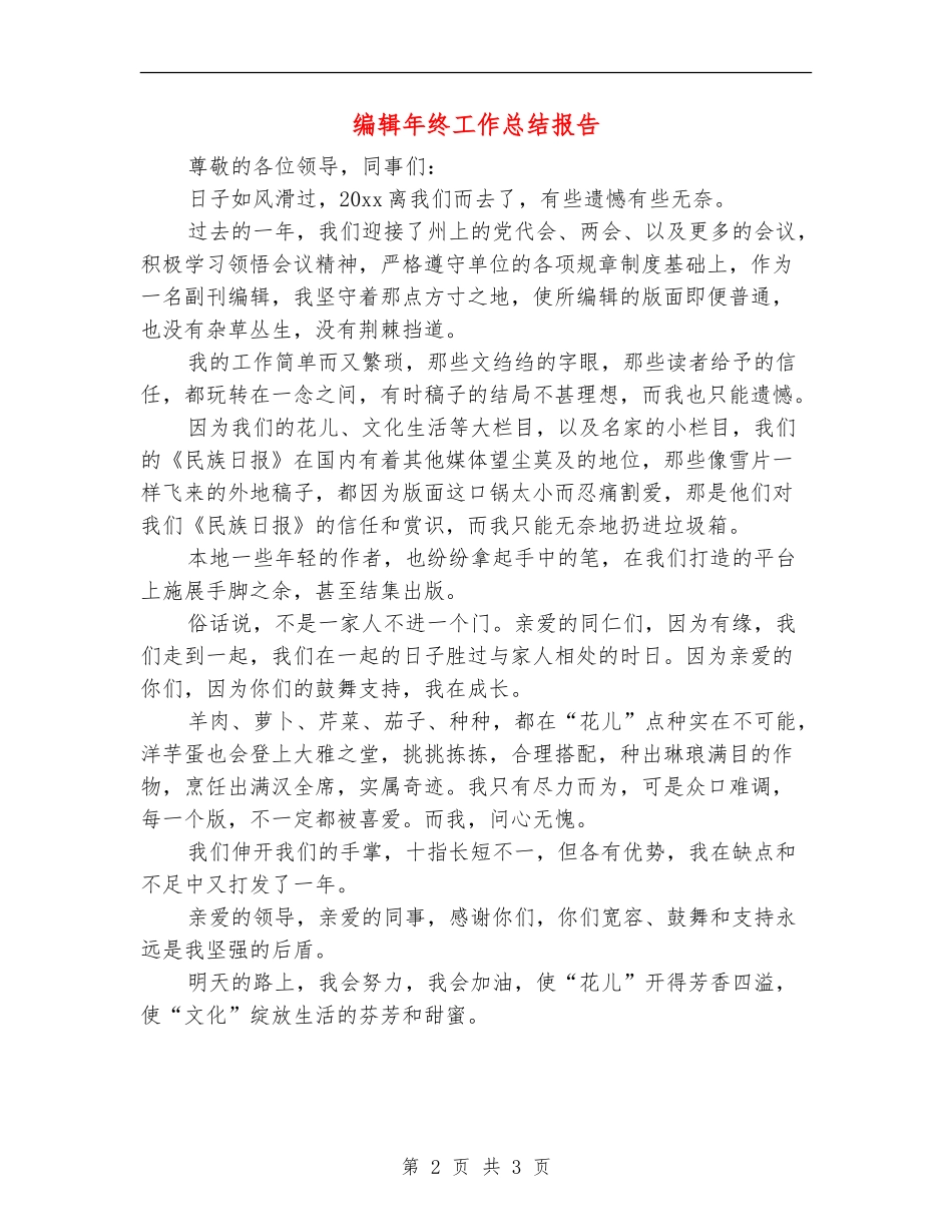 编辑年终工作总结报告_第2页
