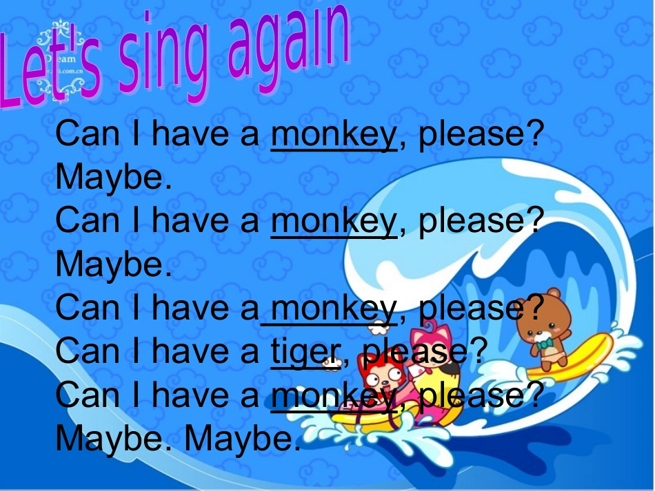 三年级英语上册recycle2第二课时_第3页