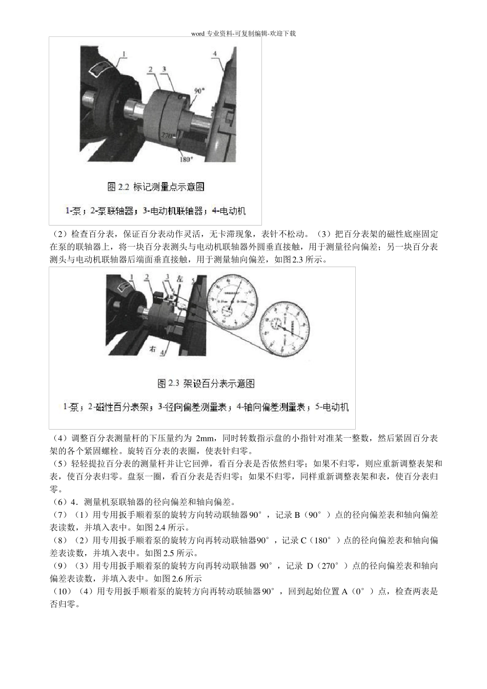 百分表测泵同轴度-_第2页