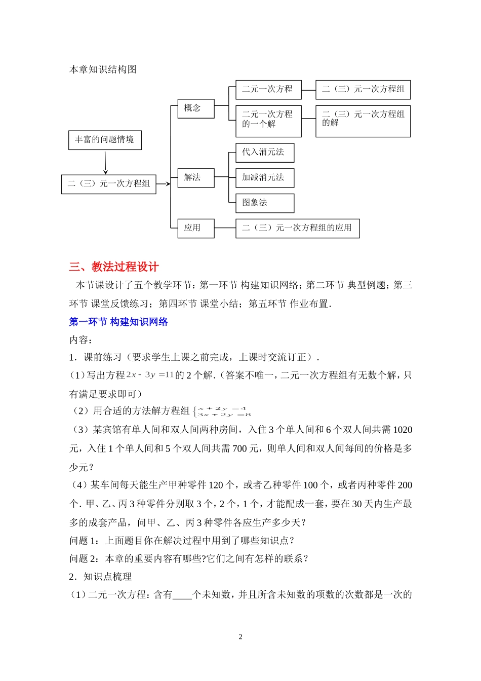 回顾与思考教学设计_第2页