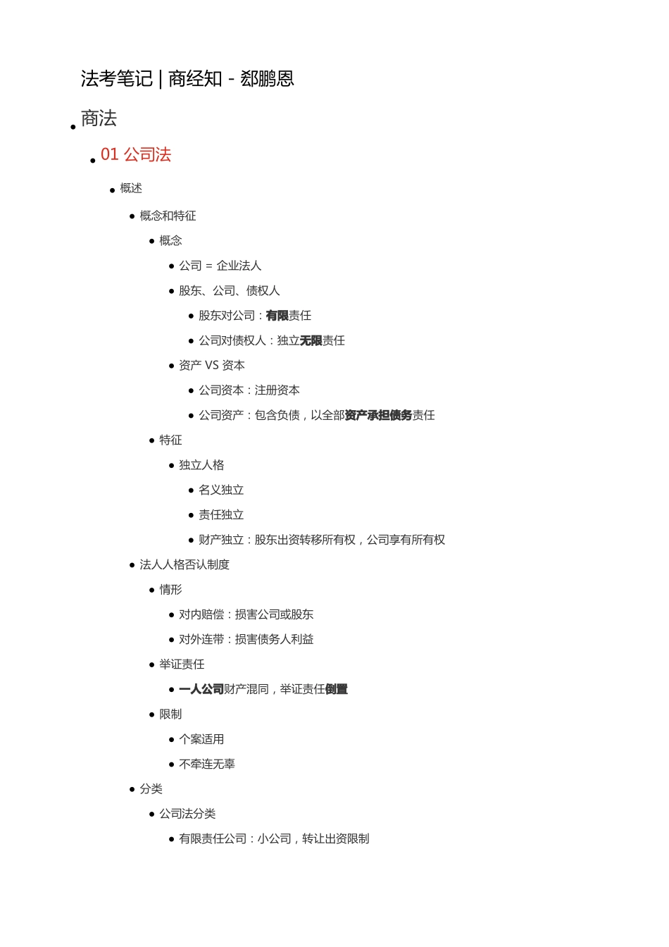 法考笔记商经知-郄鹏恩_第1页