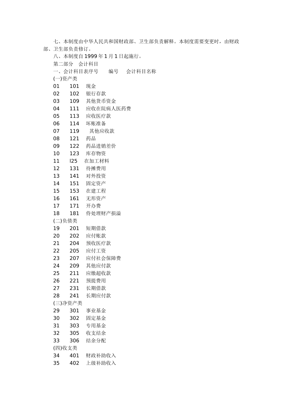 医院会计制度2437432651_第2页