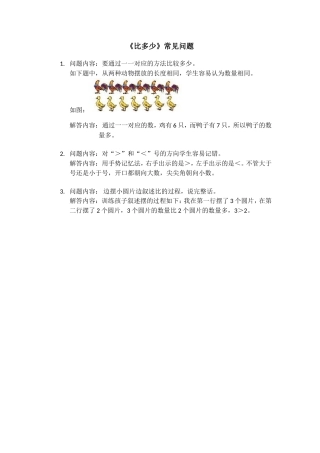 比的常见问题