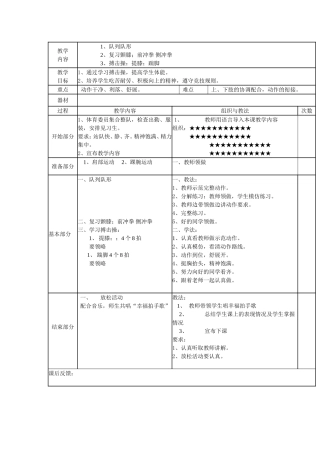 搏击操：提膝；踹脚