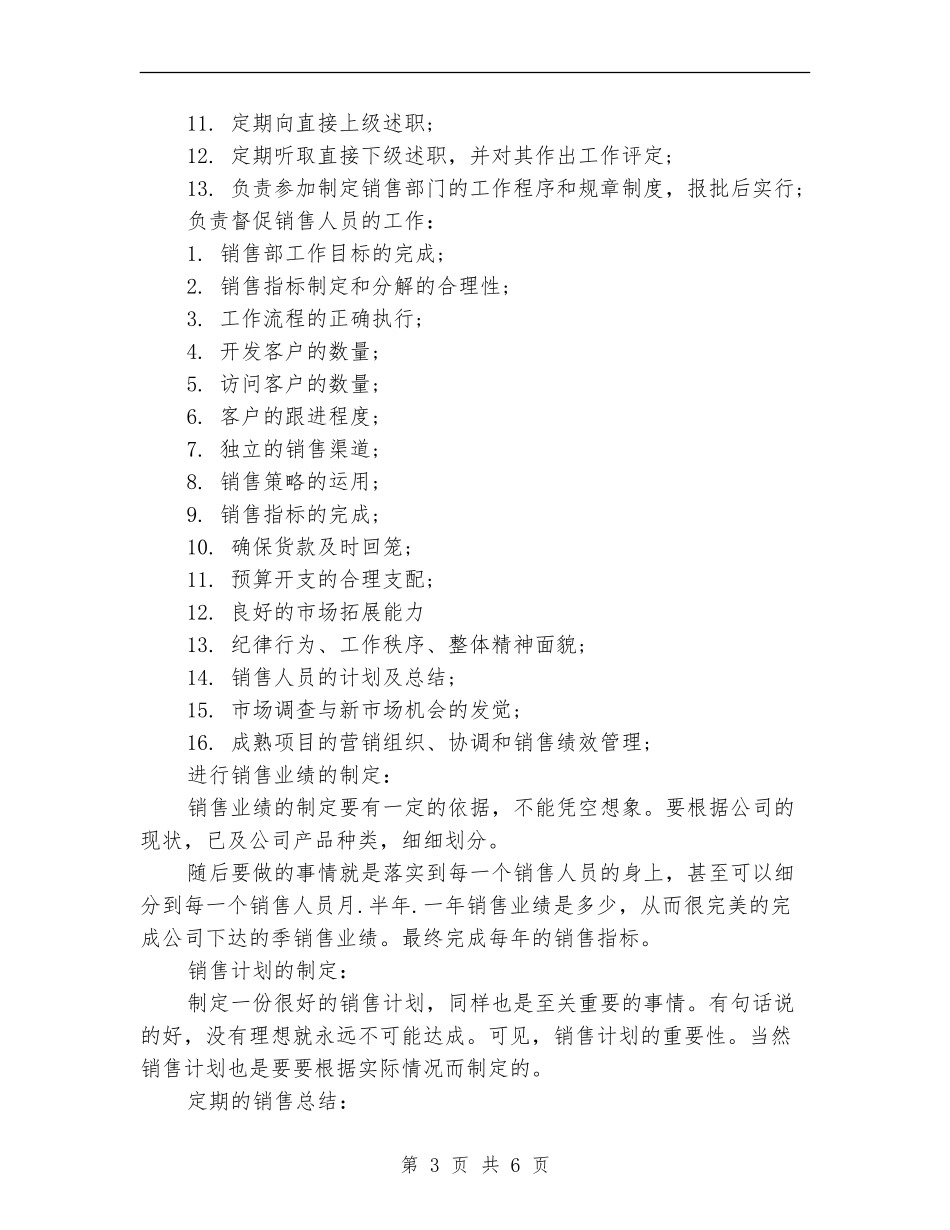 2024销售总监工作计划_第3页