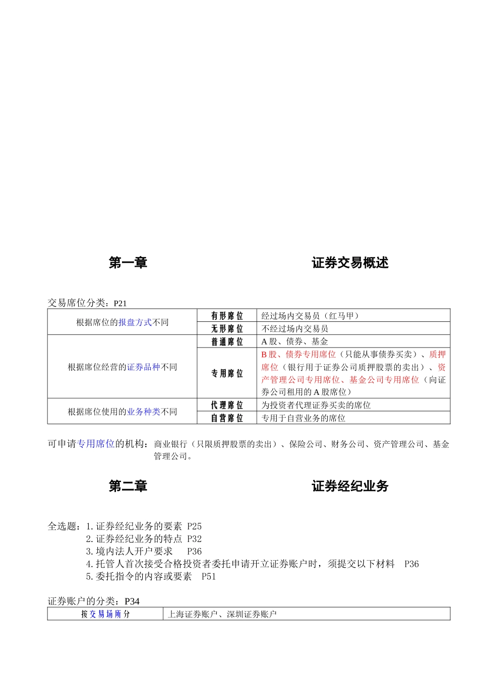 证券交易与证券经纪业务_第1页