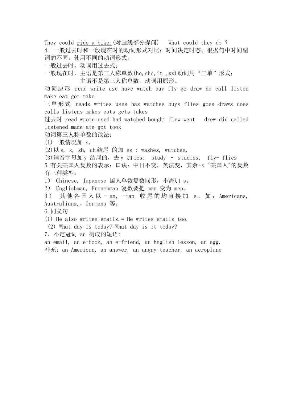 Unit4知识点_第2页