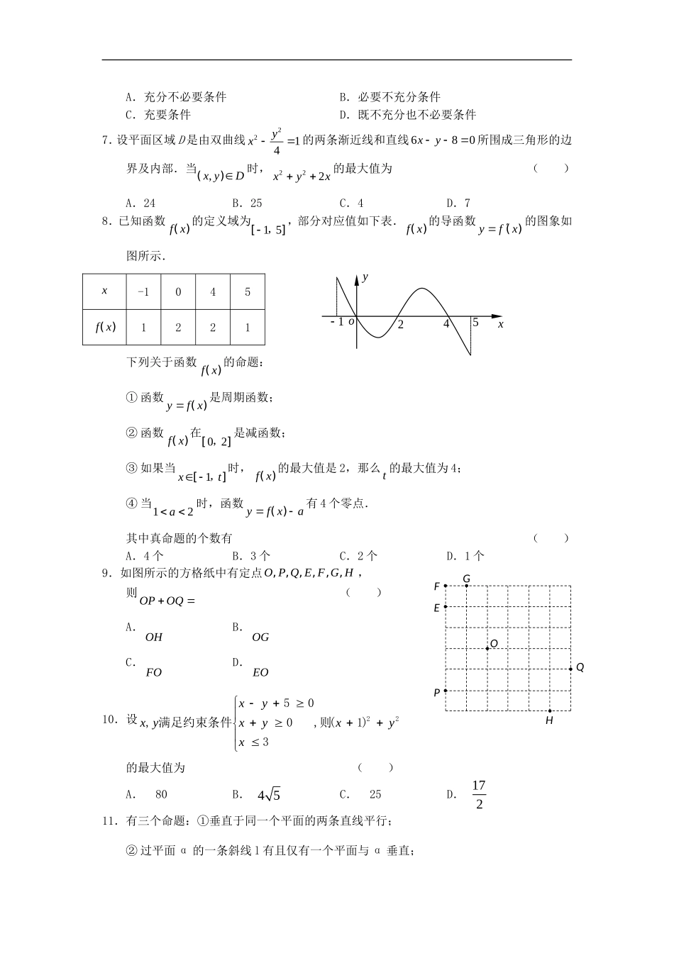 2011年高考理综模拟系列试卷(3)能力测试2-新人教版_第2页