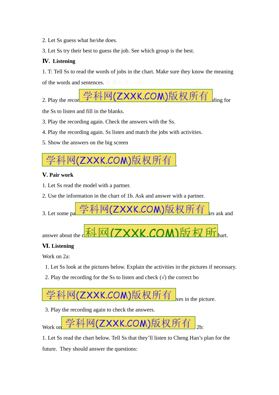 八年级英语上册：Unit6I’mgoingtostudycomputerscienceSectionA(1a-2c)教案_第3页