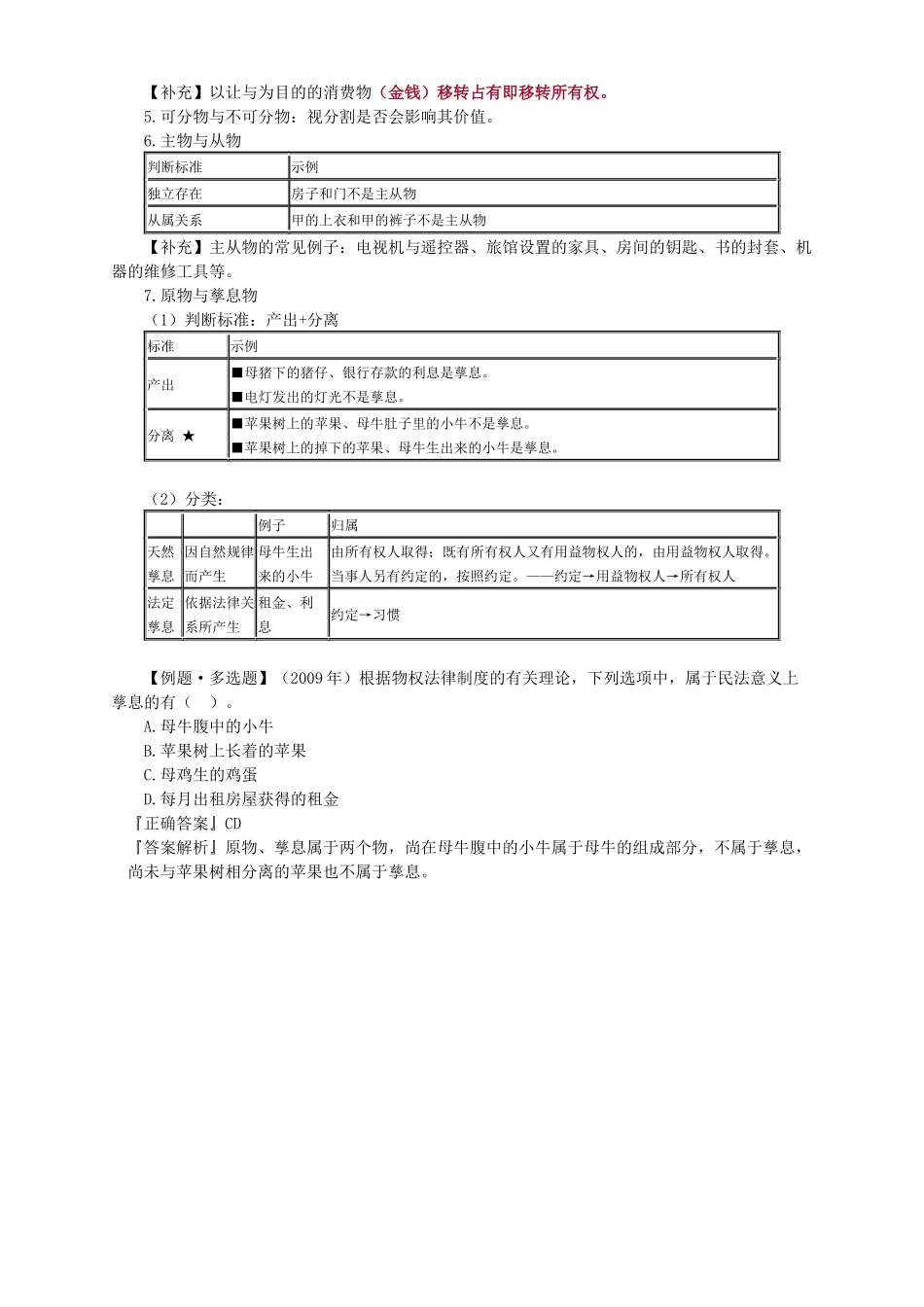 注会会计2017第三章物权法_第2页
