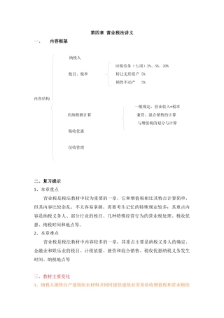 营业税法讲义