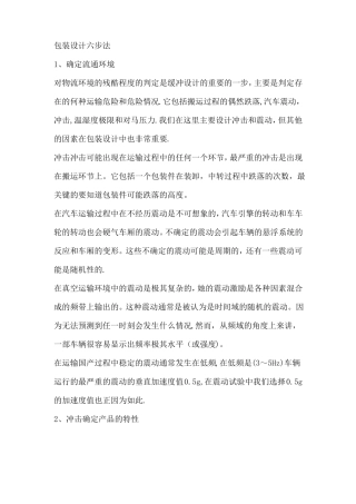 包装设计六部法