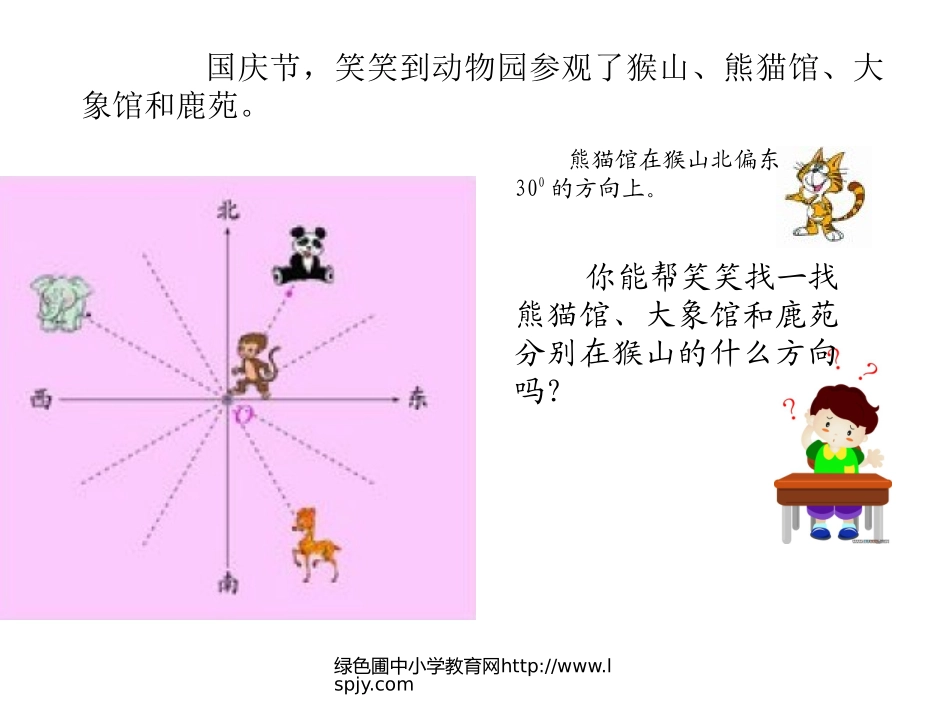 北师大版四年级上册数学确定位置(二)PPT优秀课件下载_第3页