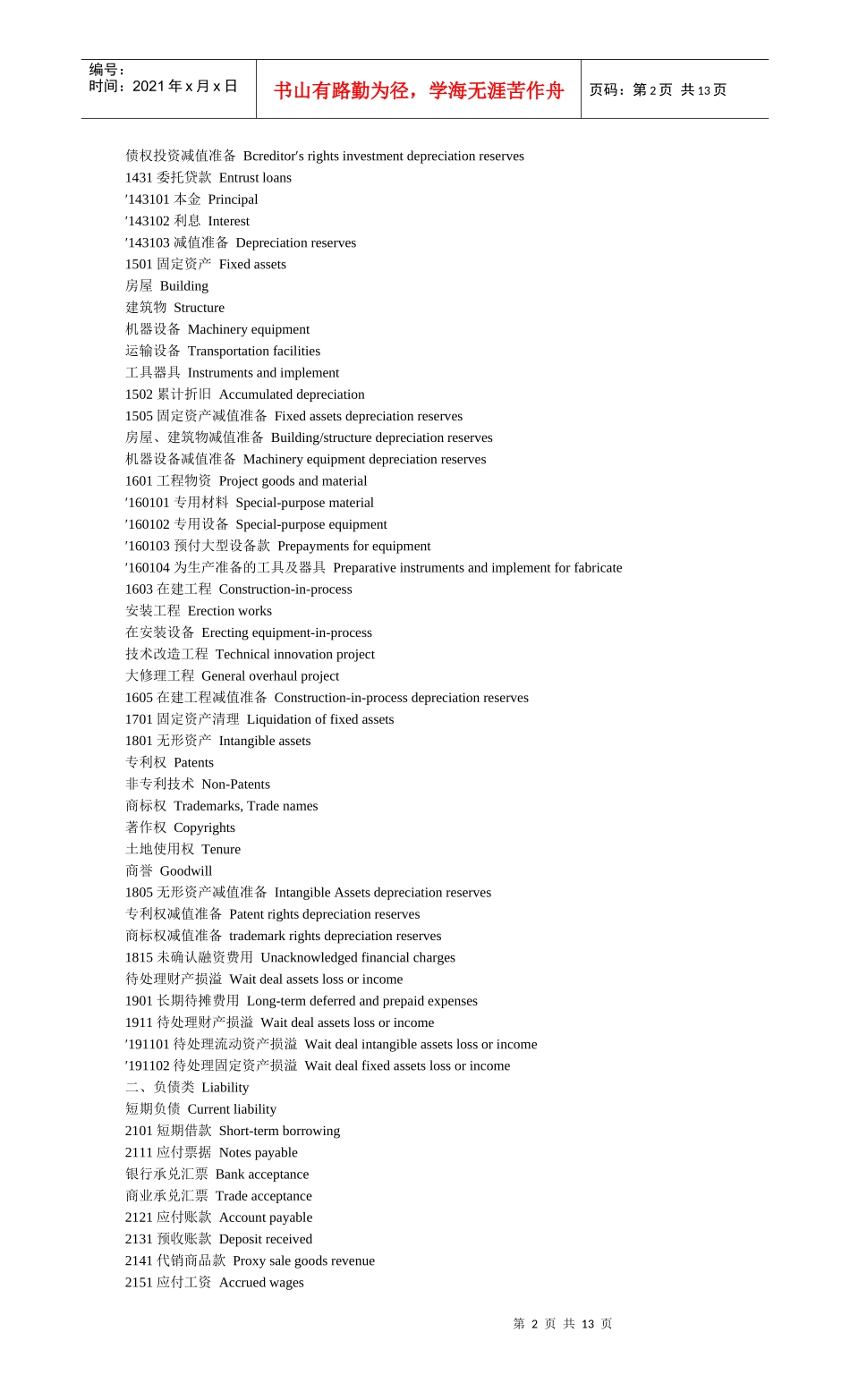 会计专业术语_第2页