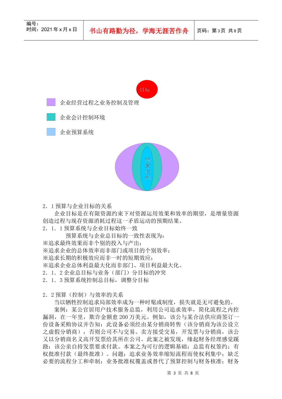 预算控制-以过程控制为核心的预算管理（讲义）-章显中_第3页