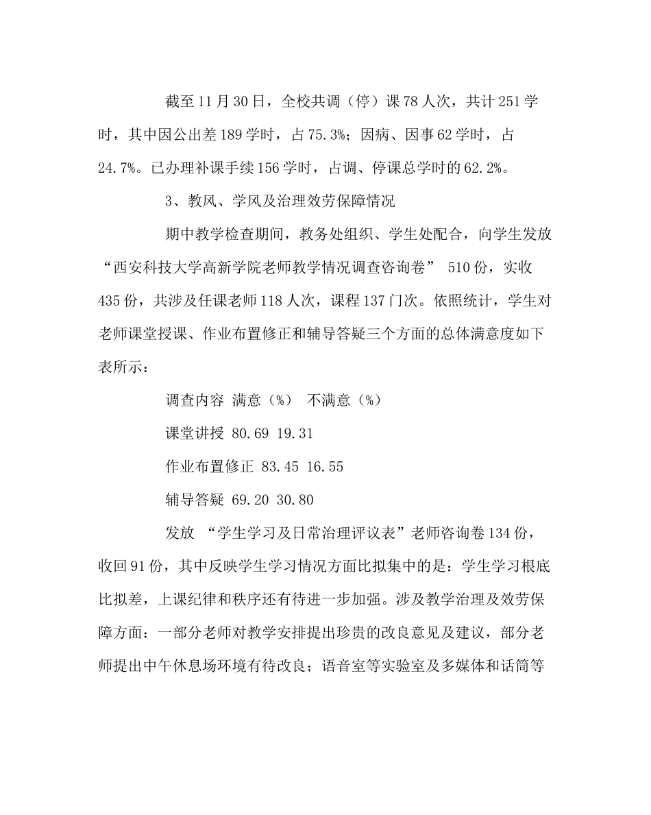 教导处范文期中教学检查工作总结_第2页