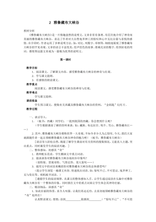 雅鲁藏布大峡谷(1)