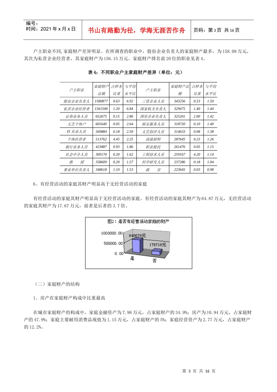 首次城市家庭财产调查（DOC15）(1)_第3页