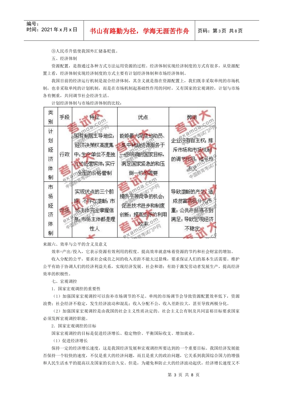 常识判断-经济_第3页